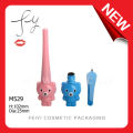 Cute Teddy bear Plastic Eyeliner Tube